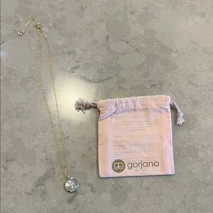 Gorjana Gold Necklace with Silver-Tone Charm horoscope Aries